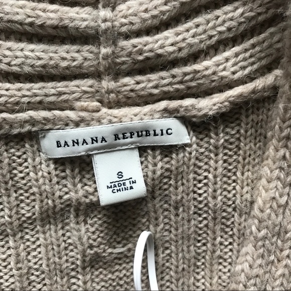 Banana Republic Cable knit wrap sweater - Picture 2 of 2